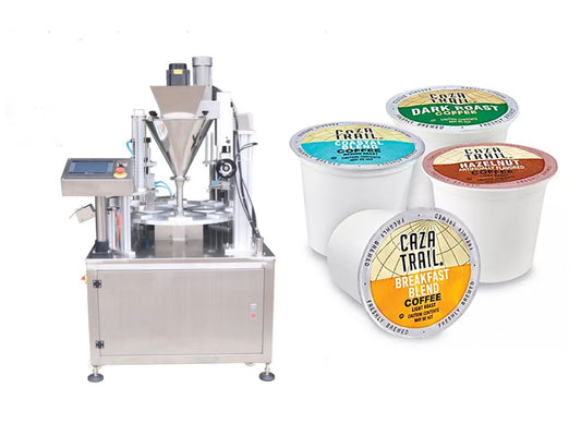How to Make K-cup(Keurig) Coffee Capsules with our Coffee Capsule Packaging Machine - CECLE Machine