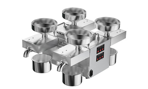 Small in Size but Mighty: The Four-head Mini Oil Press - CECLE Machine