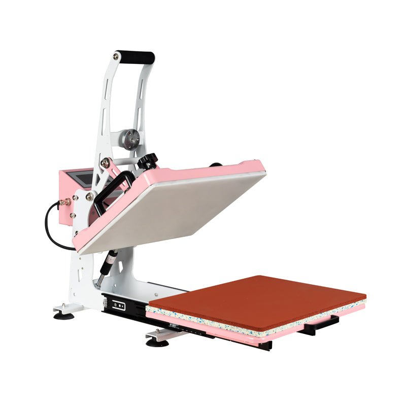 12″x15″ Semi - automatic Heat Press Machine With Auto Open and Slide - out Base