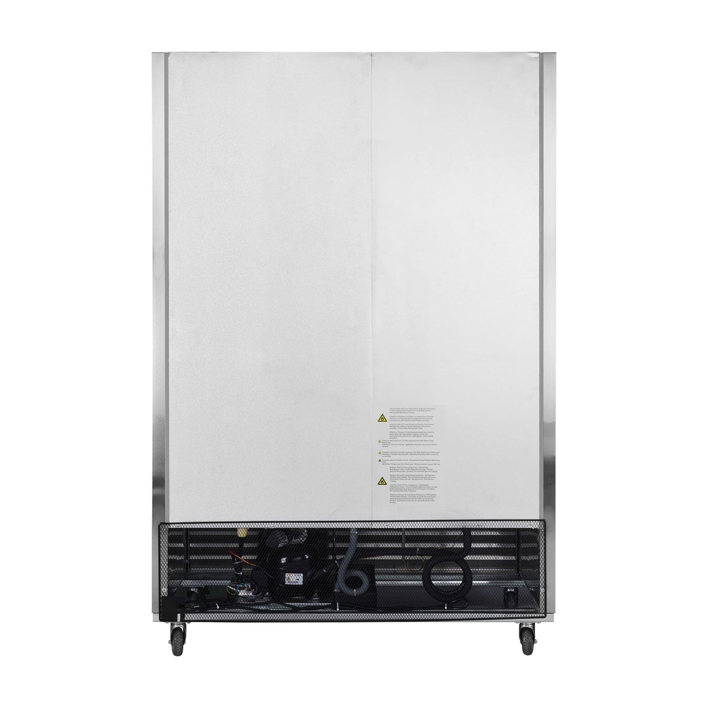 54"W Freezer 2 Section 2 Door Stainless Steel Reach - in 42.2 Cu.ft.