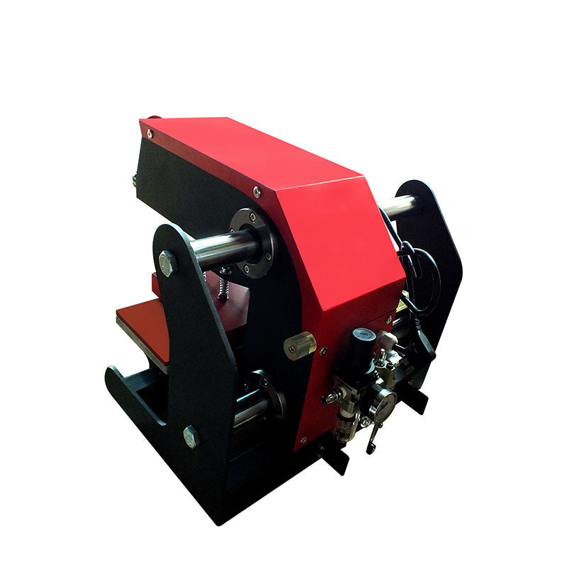 15*15cm Small Size Pneumatic Double Stations Heat Press Machine for Sublimation Logo