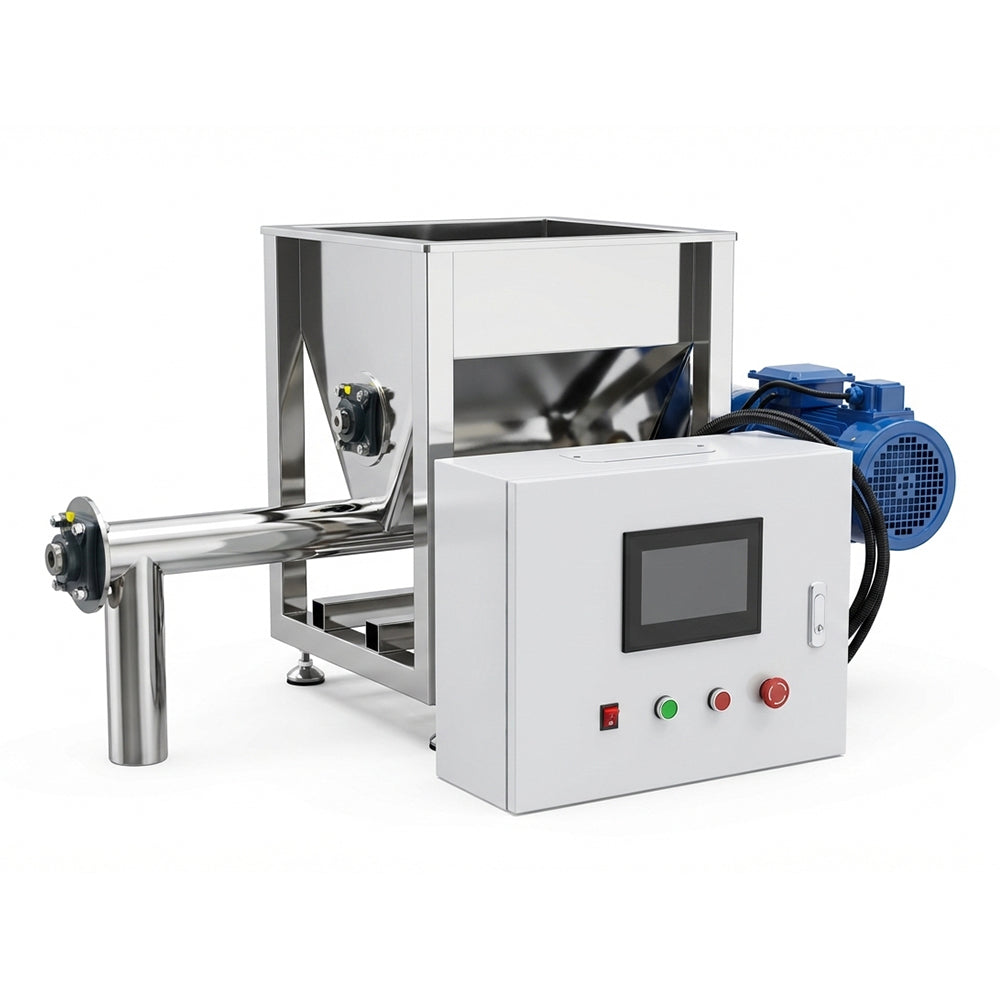 High-precision loss-in-weight screw feeder for powder dosing and industrial feeding