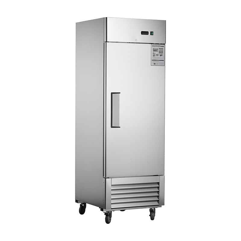 Freezer Single Door 27"W Reach - in Freezer 18.68 Cu.ft.Upright Cooling
