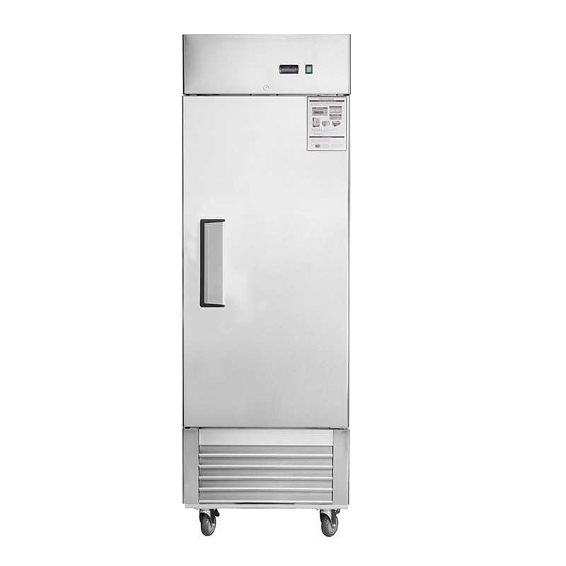 Freezer Single Door 27"W Reach - in Freezer 18.68 Cu.ft.Upright Cooling