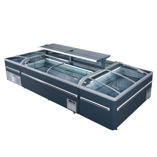 4 In 1 Combine Island Freezer two styles to choose from - CECLE Machine