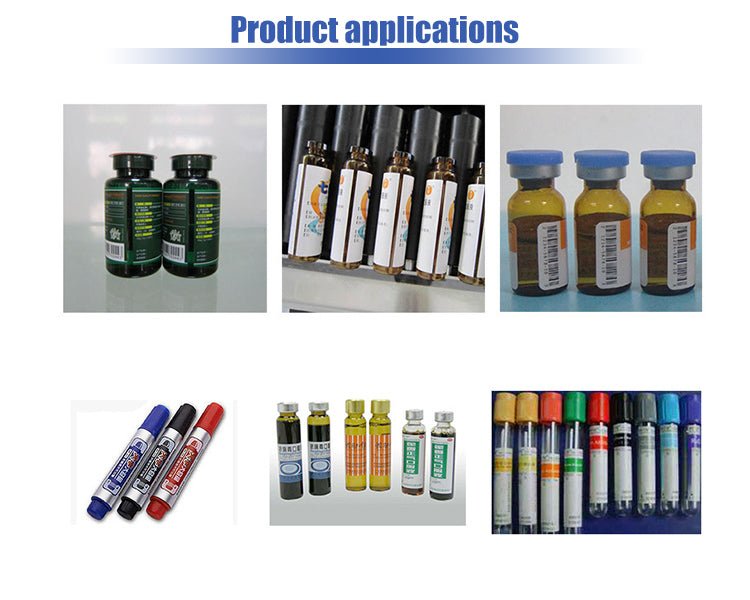 Automatic horizontal vaccine bottles labeling machine, vials label applictor, bottle labeler for tubes/lipstick