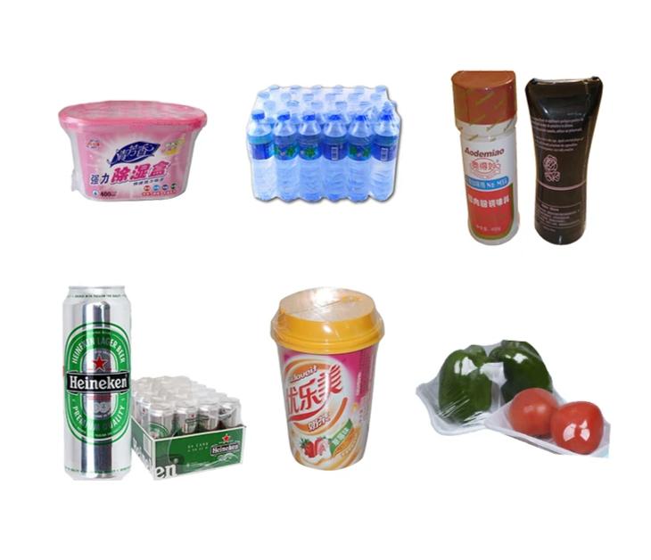 BZJ-038+BSE5040A Semi automatic Mineral water PET bottle and carton box shrink wrap machine - CECLE Machine