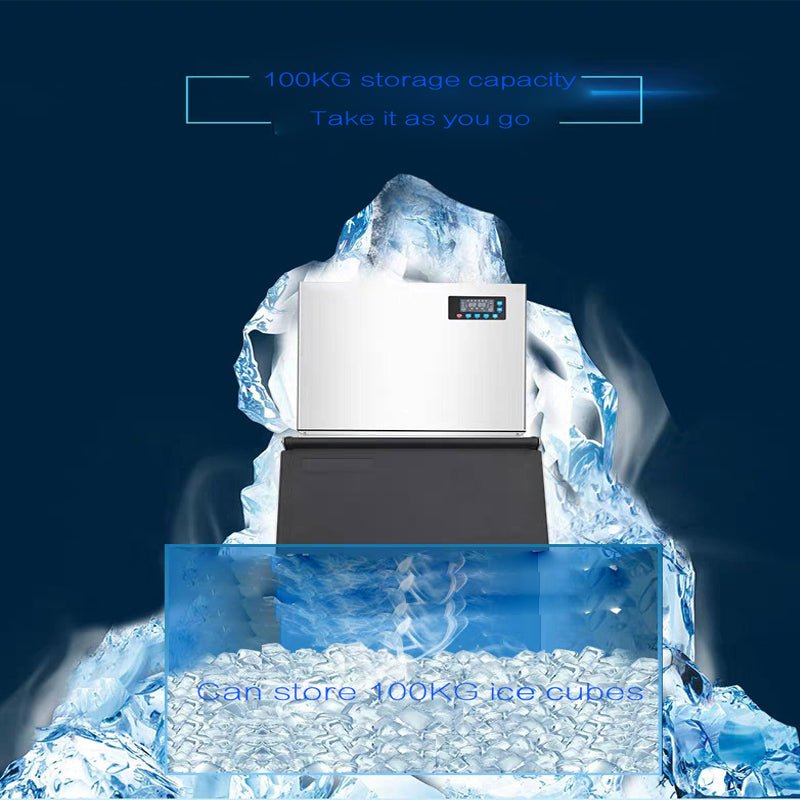 Commercial automatic split ice maker machine large capacity bar - CECLE Machine