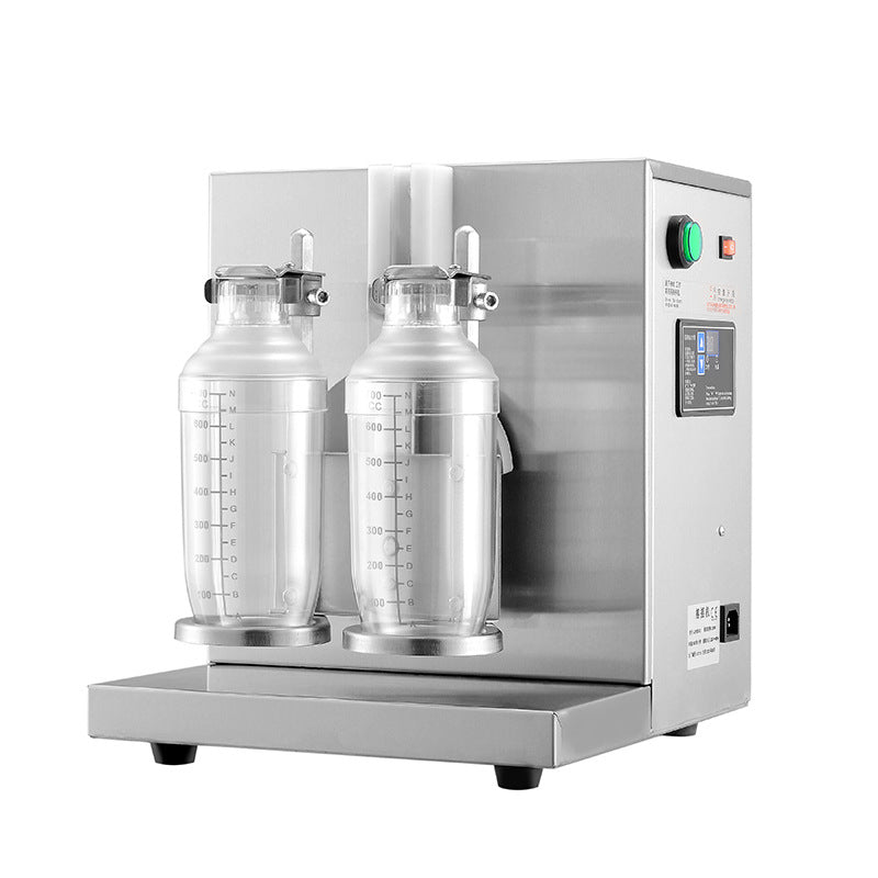 Commercial bubble tea machine double cups shaker milk tea shaking