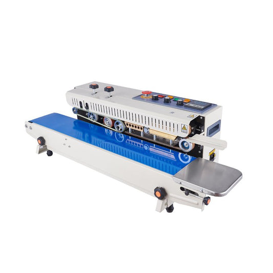 Continuous Band Sealer FR-1000 Horizontal Ink wheel Band Sealer Machine ,Band Sealing Machine For Plastic Bag - CECLE Machine