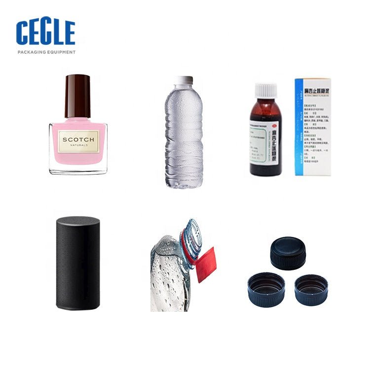 DDX-450 desktop electric capping machine, semi automatic twist off bottle capping machine - CECLE Machine