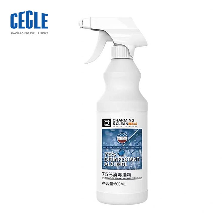 F6 semi automatic alcohol liquid and disinfectant filling machine - CECLE Machine