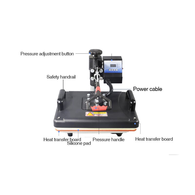 Heat Press Combo Multifunction 14 in 1 Combo Mug Press Machine Sublimation Printing Machine - CECLE Machine