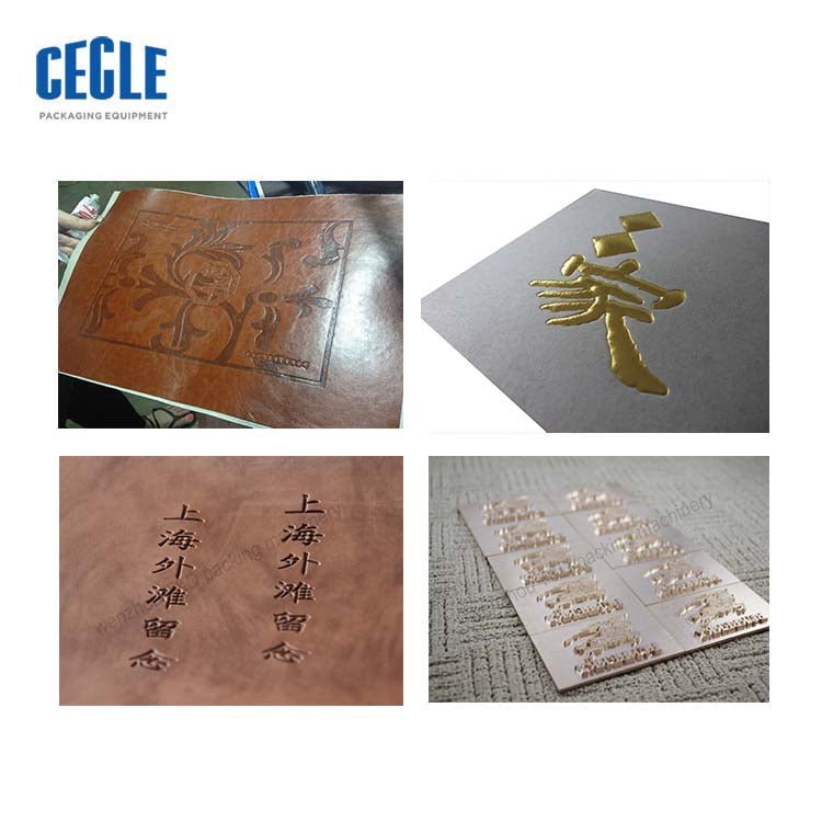 Hot foil stamping machine, desktop bronzing machine for plastic/paper/leather, tabletop weeding invitation printing machine