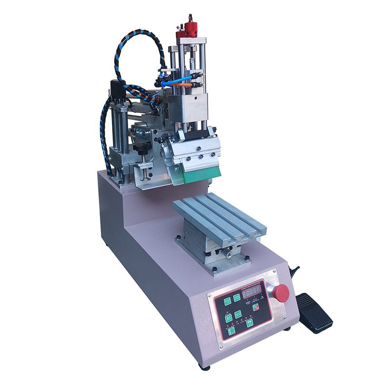 Semi-automatic Flat Screen Printing Machine For Phone Case,Oblique Arm Screen Printer - CECLE Machine