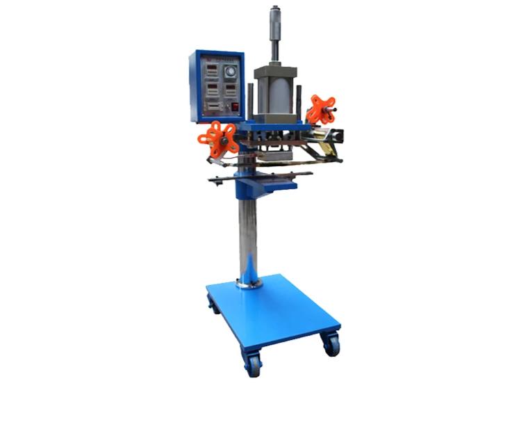 Semi-automatic paper bag hot foil stamping machine, plastic crates printing machine - CECLE Machine