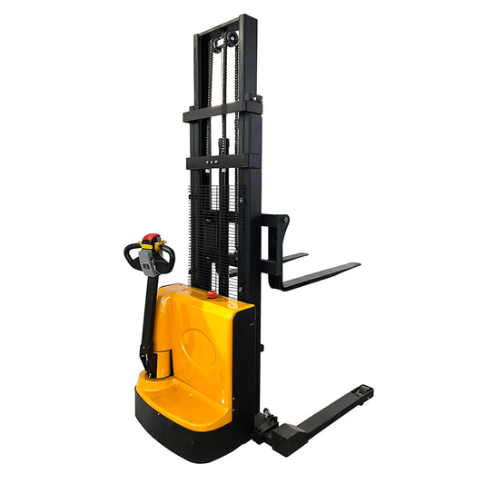 Efficient electric forklift: Powerful drive, worry-free handling