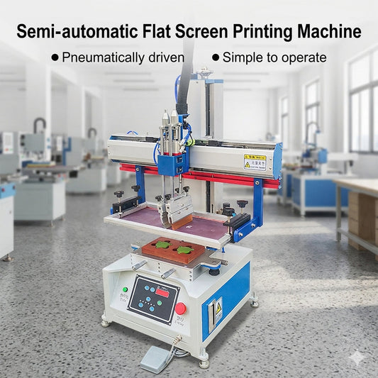 Screen Printing Upgrade: Why You Need a Semi-Auto Flatbed Printer