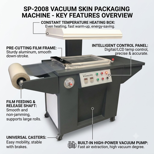 SP-2008 Vacuum Skin Packaging Machine for Hardware Tools