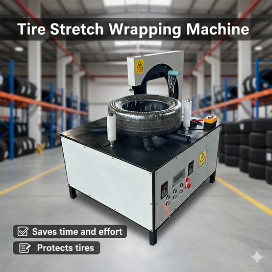 Revolutionize Your Tire Logistics: The Power of Semi-Automatic Wrapping
