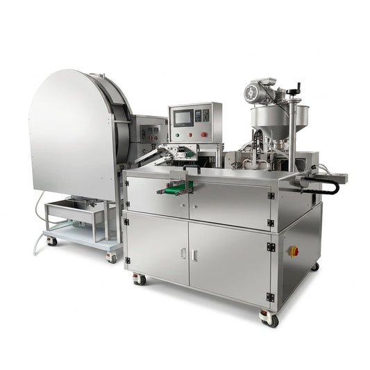 High speed automatic samosa former machine in operation