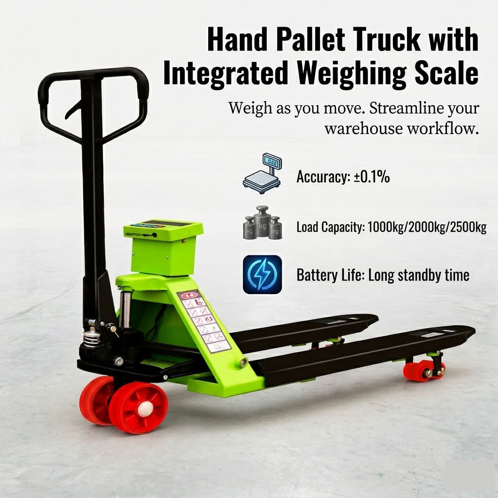 Maximize Warehouse Efficiency: Why Your Business Needs a Hand Pallet Truck with Integrated Scales