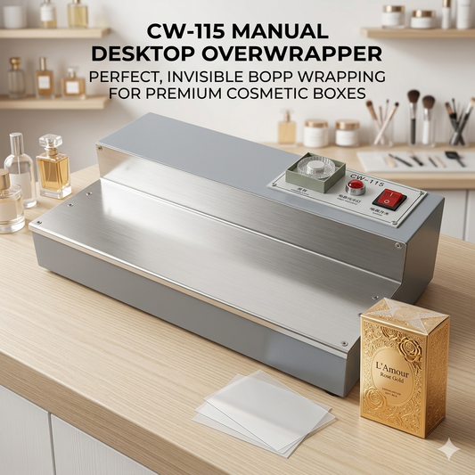 How to Achieve Premium Packaging on a Budget: CW-115 Manual Overwrapper