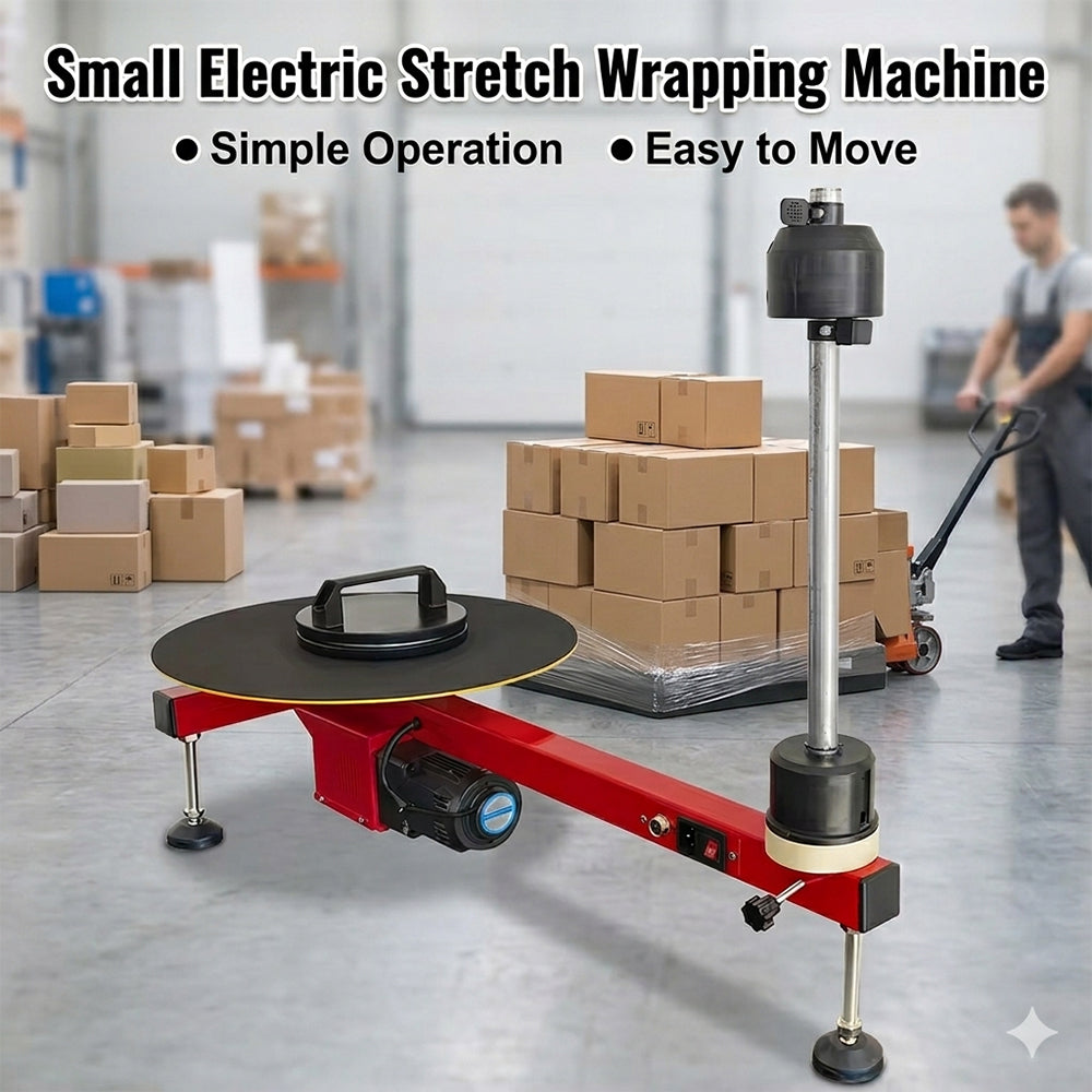 Stop Wrapping by Hand! The Game-Changer for Small Warehouse Efficiency