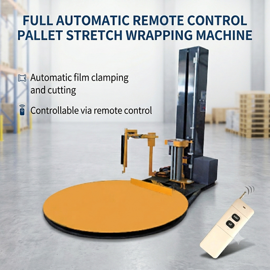 The Future of Logistics: Why Remote-Controlled Pallet Wrapping Machines are a Game Changer