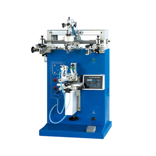 TD Series pneumatic cylindrical screen printing machine for bottle and cup printing