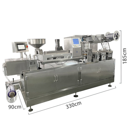Blister Packing Machine DPP-260 Automatic Aluminum Foil Packing Machine for Tablet Capsule Pill with visual inspection s - view 2