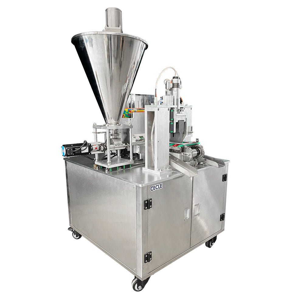 Candy - Filled Straws Packing Machine, Sugar Stick Filling Machine, Powder Straw Filling Sealing Machine For Magic Milk - view 2