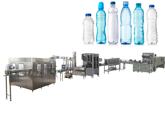 How Mineral Water is Automatically Bottled