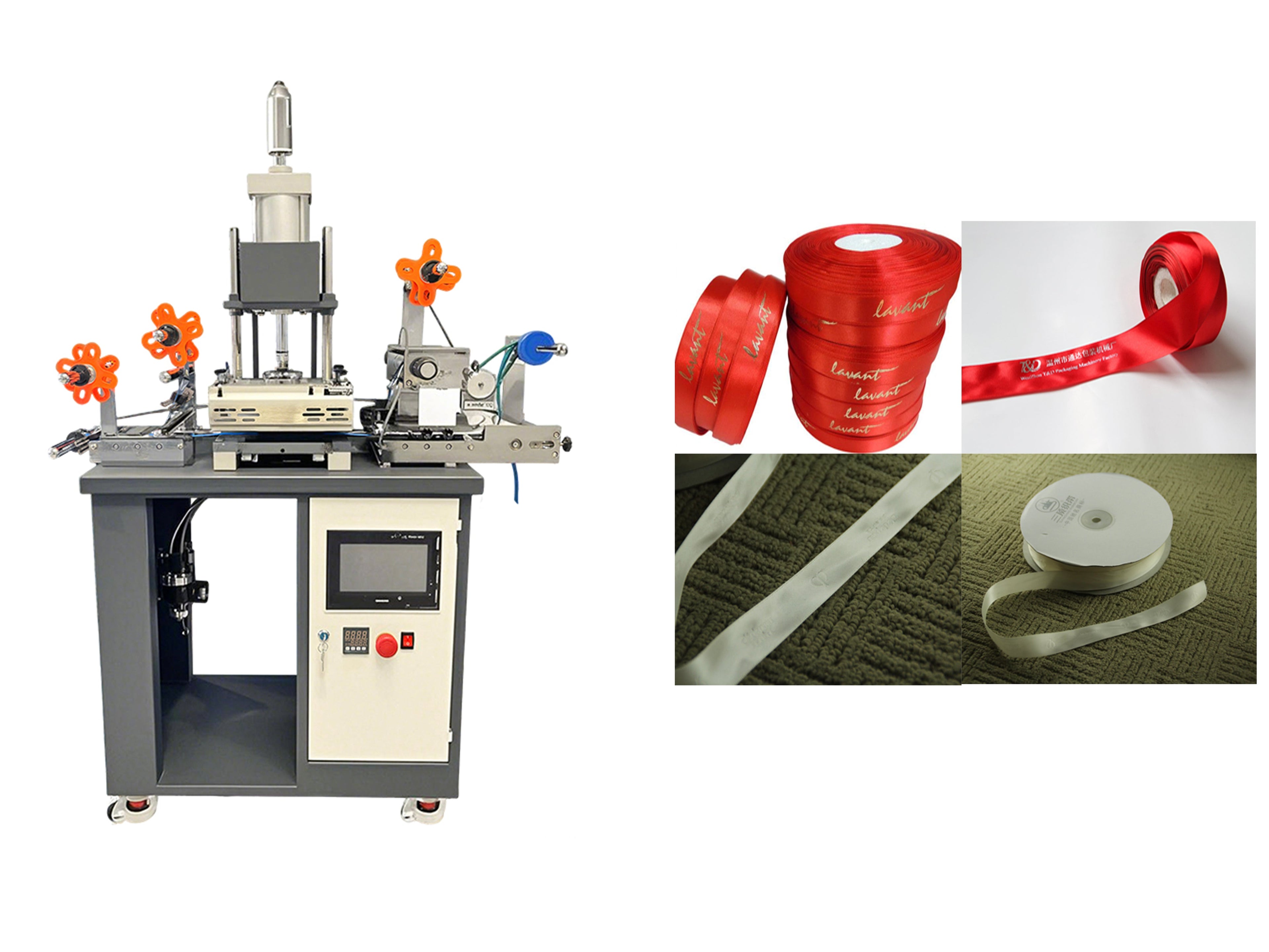 How the satin ribbon roll be foil stamped? - CECLE Machine
