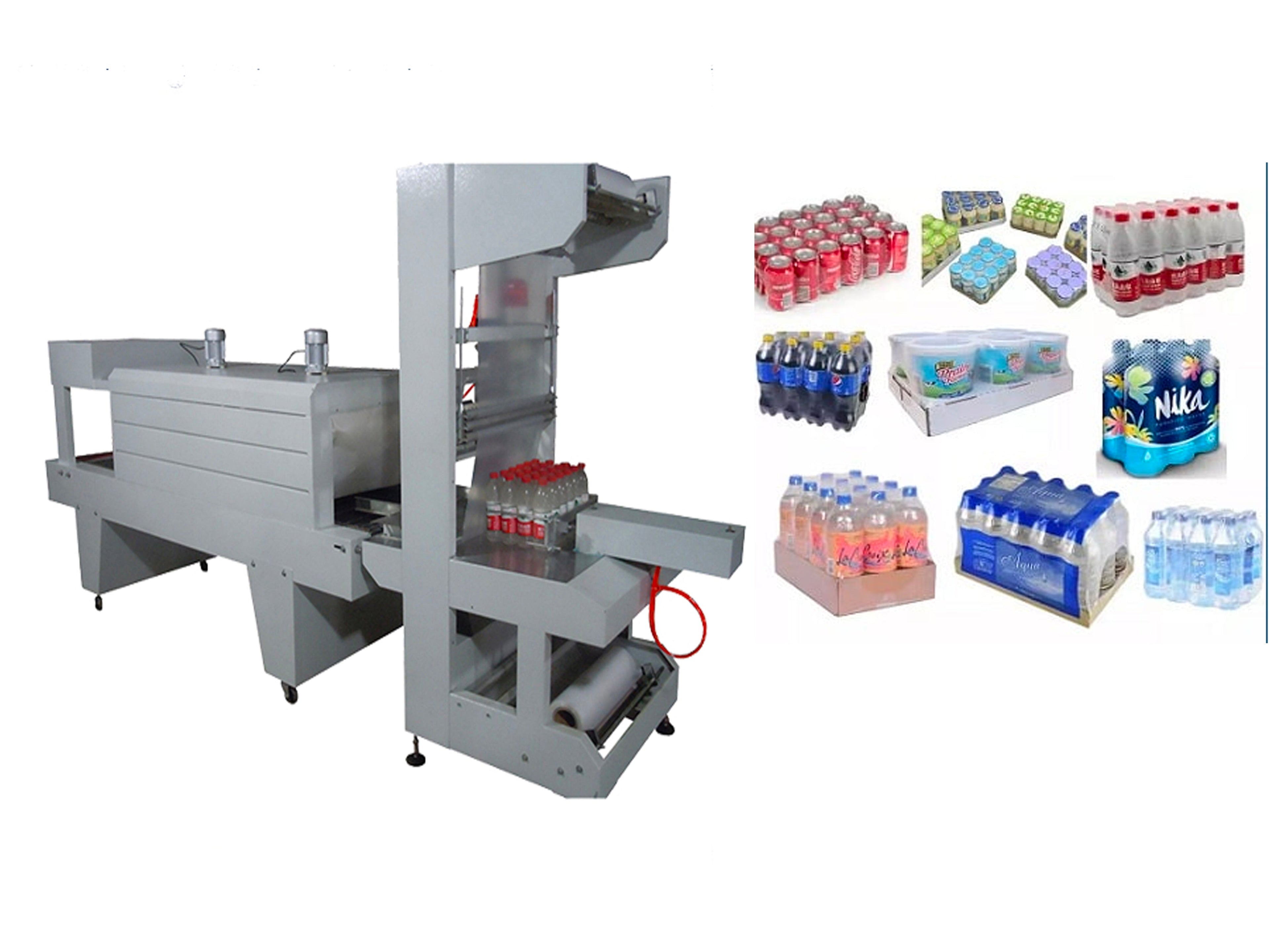 Semi-Automatic Mineral Water Heat Shrink Packaging Machine - CECLE Machine