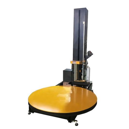 CTP1650F-L weighing pallet stretch wrapping machine with built-in scale and 2000kg capacity