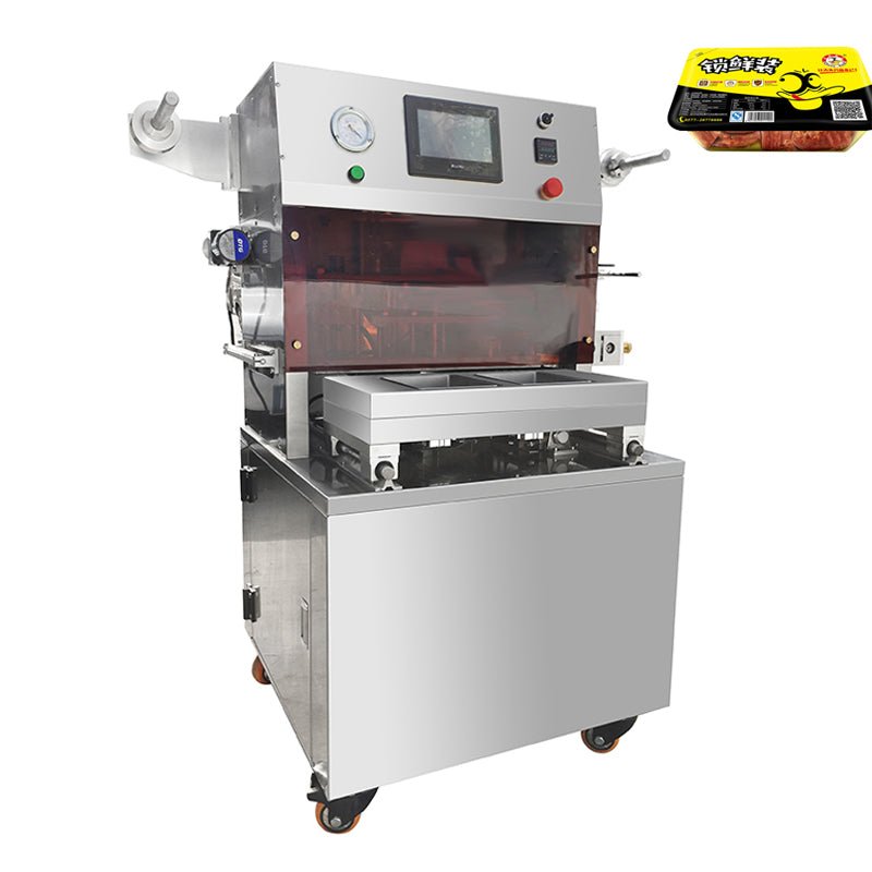 Automatic Meal Tray Sealing Machine Manual Food Tray Sealer - CECLE Machine