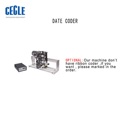 Bottle Labeling Machine, Round Bottle Labeler, Beer Cans Labeling Machine With Feeding Table