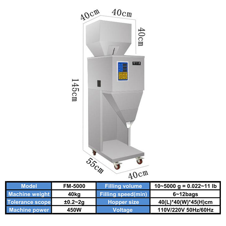 weigh filler machine