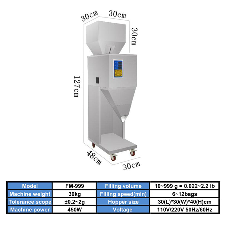 weigh filler machine