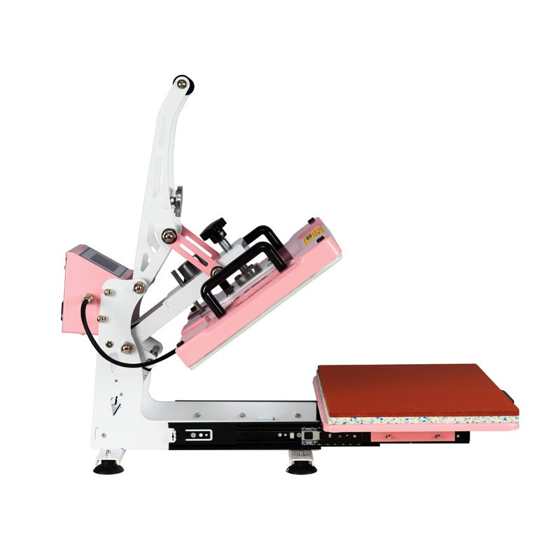 12″x15″ Semi - automatic Heat Press Machine With Auto Open and Slide - out Base