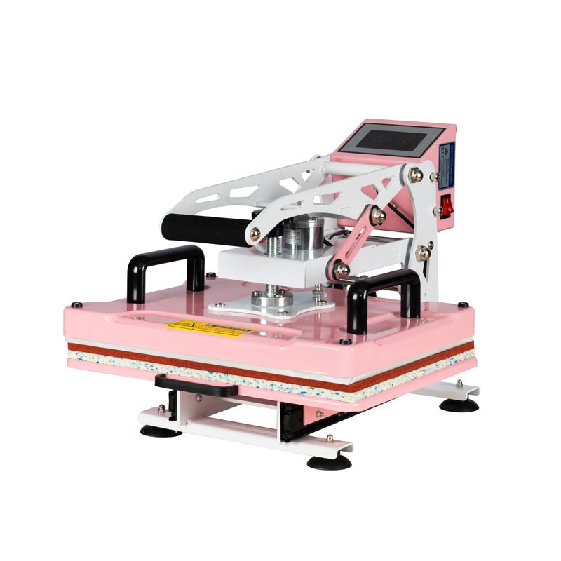 12″x15″ Semi - automatic Heat Press Machine With Auto Open and Slide - out Base