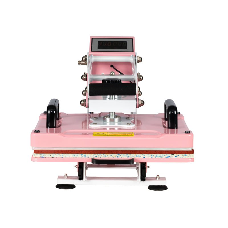 12″x15″ Semi - automatic Heat Press Machine With Auto Open and Slide - out Base