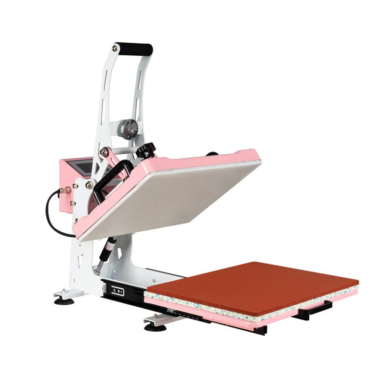 12″x15″ Semi - automatic Heat Press Machine With Auto Open and Slide - out Base