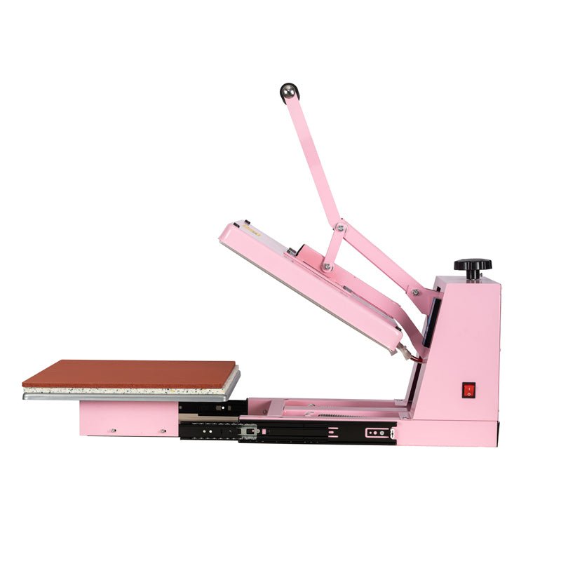 13″x18″ Semi - automatic Heat Press Machine With Auto Open and Slide - out Base
