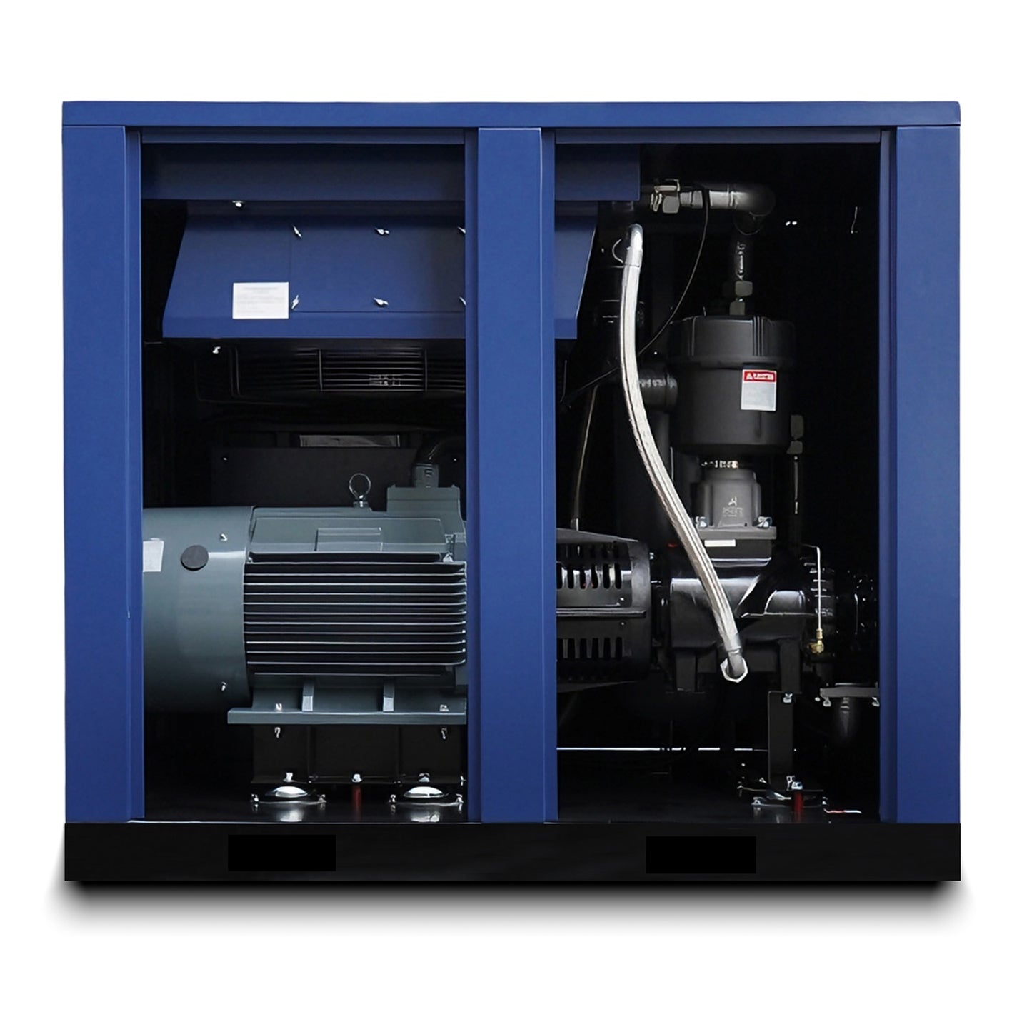 50HP Rotary Screw Air Compressor, 219CFM, 125PSI, 460V 3PHASE 60HZ, Fixed Speed Compressor, Industrial-Grade, Heavy Duty Air Compressed System