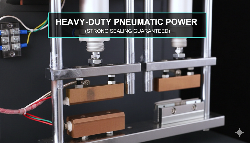 TS-80 semi automatic aluminum plastic tube sealing machine