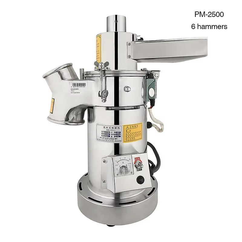 Small Commercial Pulverizer, Continuous Flow Type Fine Powder Milling Machine