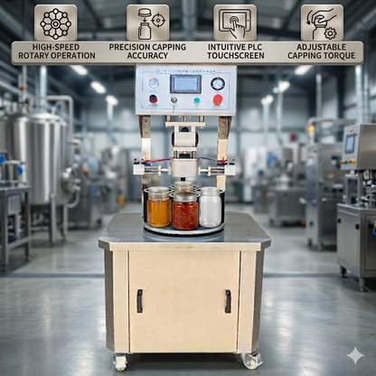 Semi automatic twist off vacuum glass gar capping machine/manual glass bottle capping machine/vacuum capping machine for jar caps