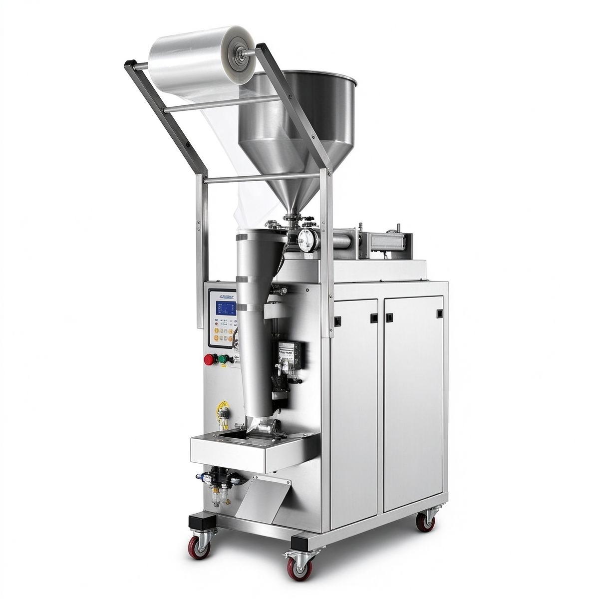 Small liquid and paste vertical packaging machine S2 series for small factories